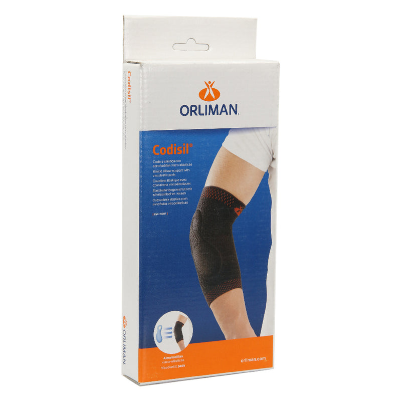 Orliman Elastic Elbow Support With Visc Pads