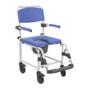 Apex Aluminum With Plastic Bucket And Armrest Commode Chair