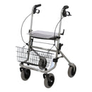 Meyra Rollator, Walker Aid Basket With Wheels, Adult Walker