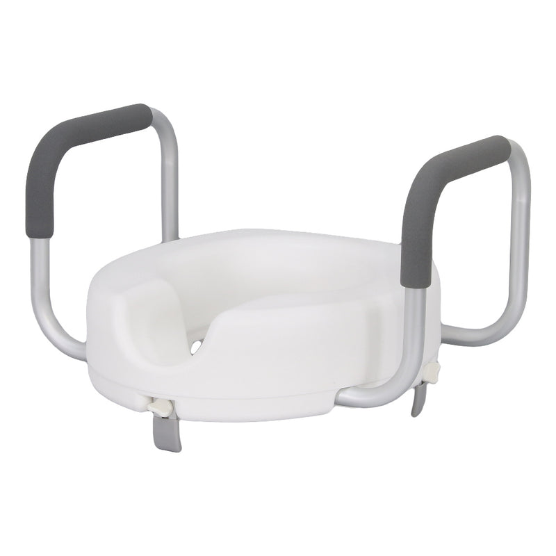 Apex Medical 5 Raised Toilet Seat With Armrest