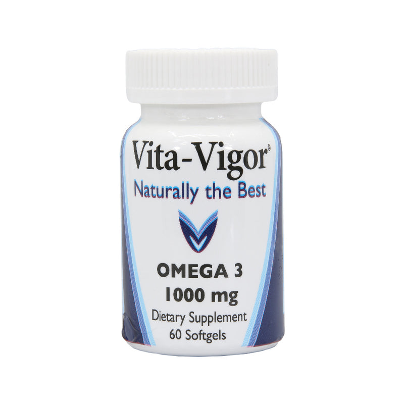 Vita Vigor Omega 3 1000 Mg, 60'S Softgels