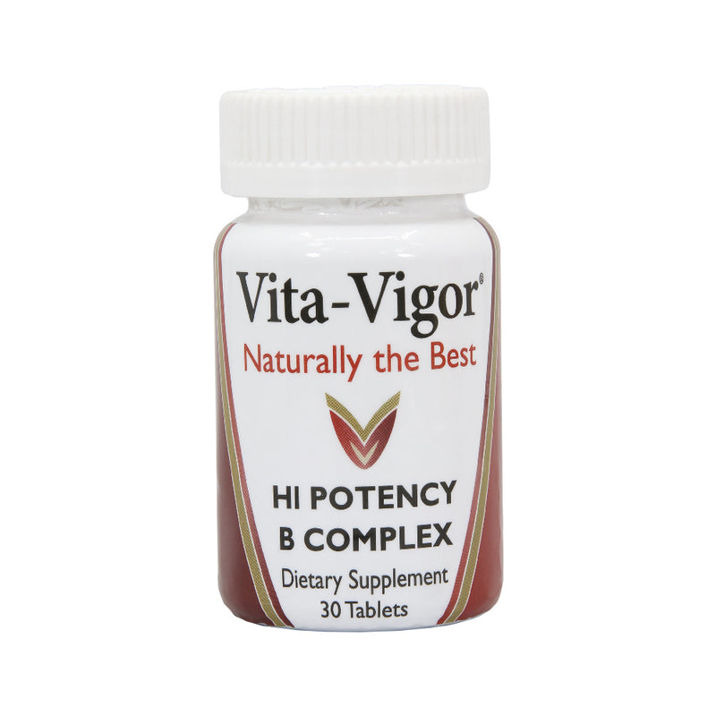 Vita Vigor Hi Potency B Complex, 30'S Tablets