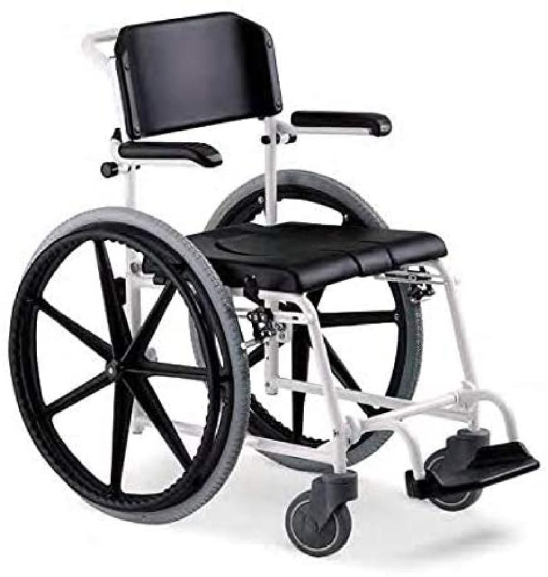 Meyra MC Wet Mobile Shower Chair Commode Wheelchair
