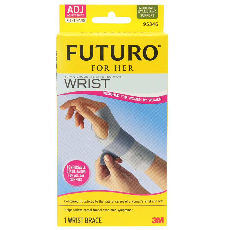 Futuro Slim Silhouette Wrist Support, Adjustble