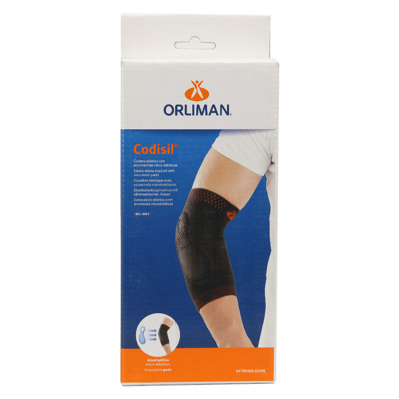 Orliman Elastic Elbow Support With Visc Pads