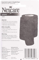 Nexcare Athletic Wrap, CR-3BK, 3 x 5 Inches Yards Stretched, Black
