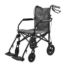Kawaza Aluminum Transport Wheelchair 18 Inch