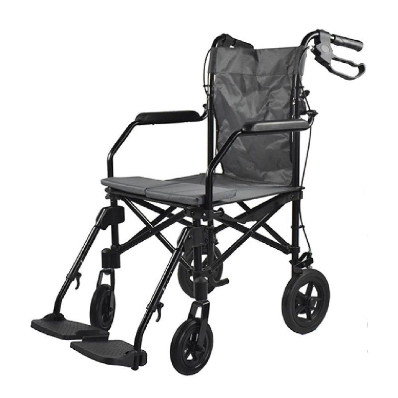 Kawaza Aluminum Transport Wheelchair 18 Inch