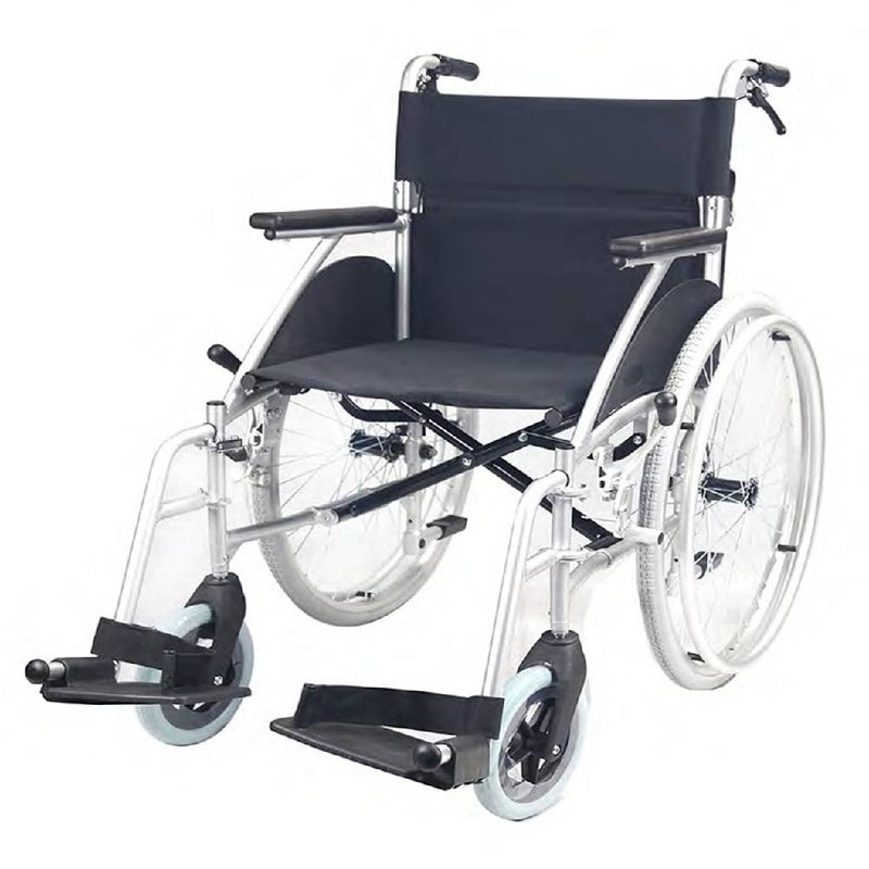 Kawaza (Kwa18) Aluminium Frame Wheel Chair Swing Away Removable Footrest