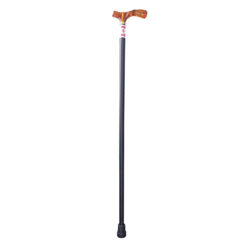 JMC Stick Wooden Cane with Acrylic Handle