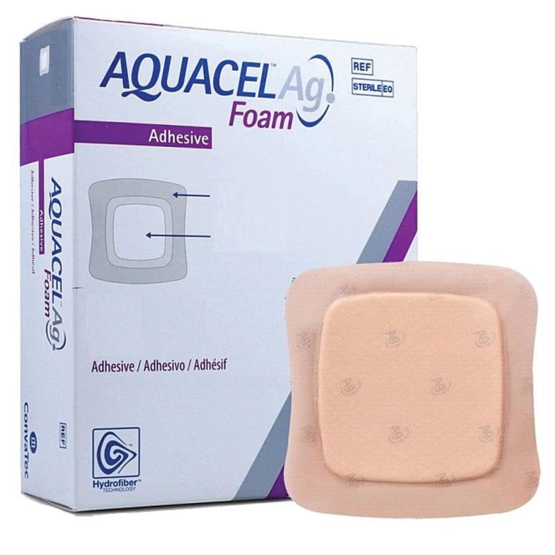 Convatec Aquacel AG Foam Adhesive Dressings