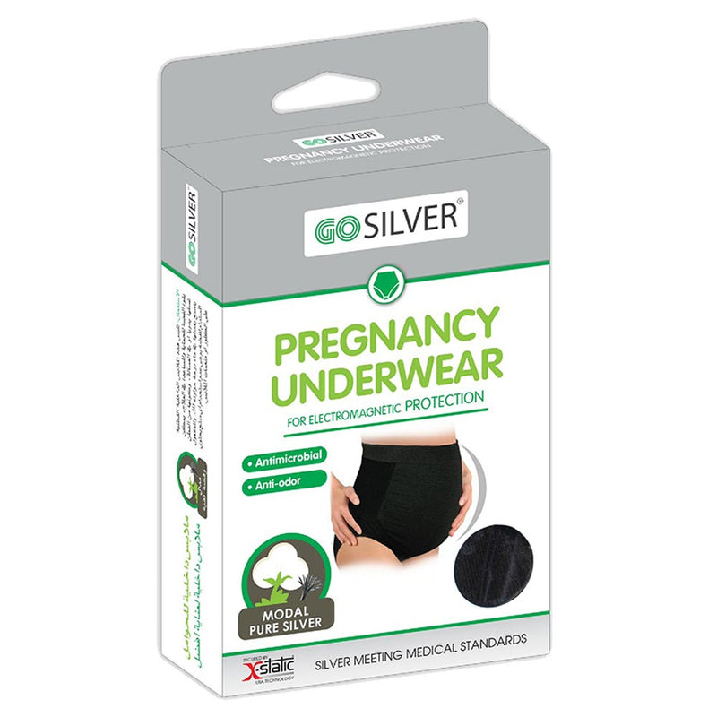 Go Silver Pregnant Underwear, Black