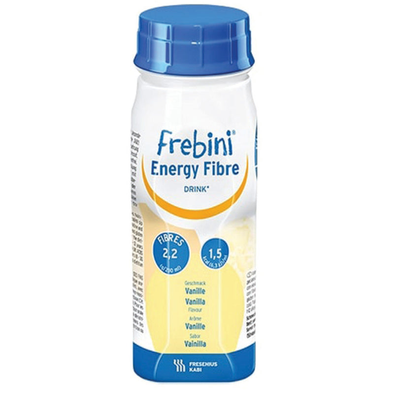 Fresenius Kabi Frebini Energy Fibre Drink Vanilla, 200 Ml, Pack of 4